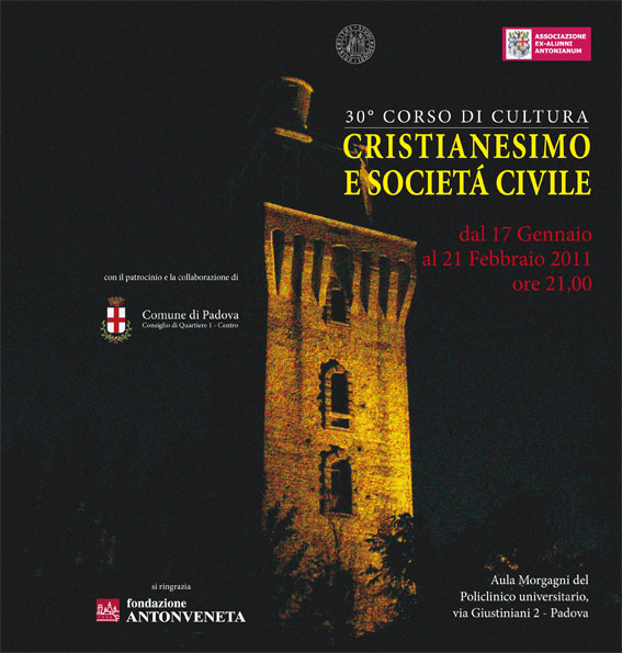 31° Corso di cultura 2011: Cristianesimo e società civile